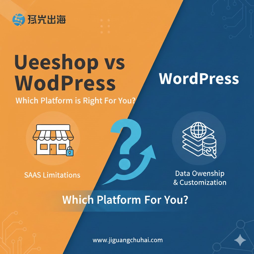 Ueeshop还是WordPress？为什么90%的头部跨境卖家最终选择了后者？