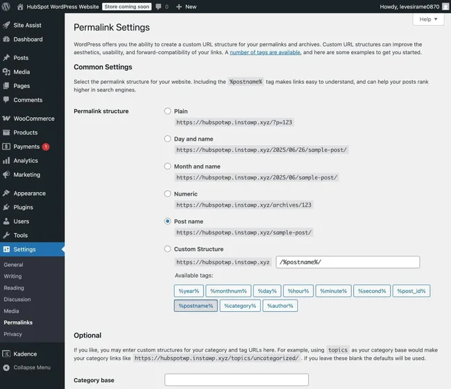 how to change wordpress permalink structure.webp